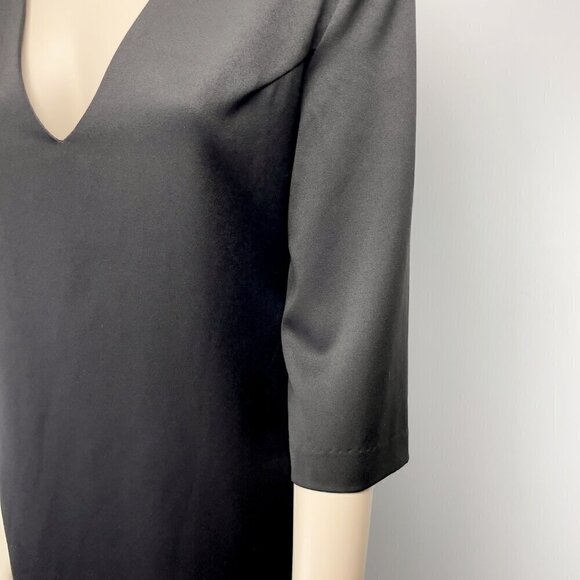 ELLIATT‎ REVOLVE V Neck Tailored Clean Workwear Formal Little Black Dress s S - Picture 3 of 7